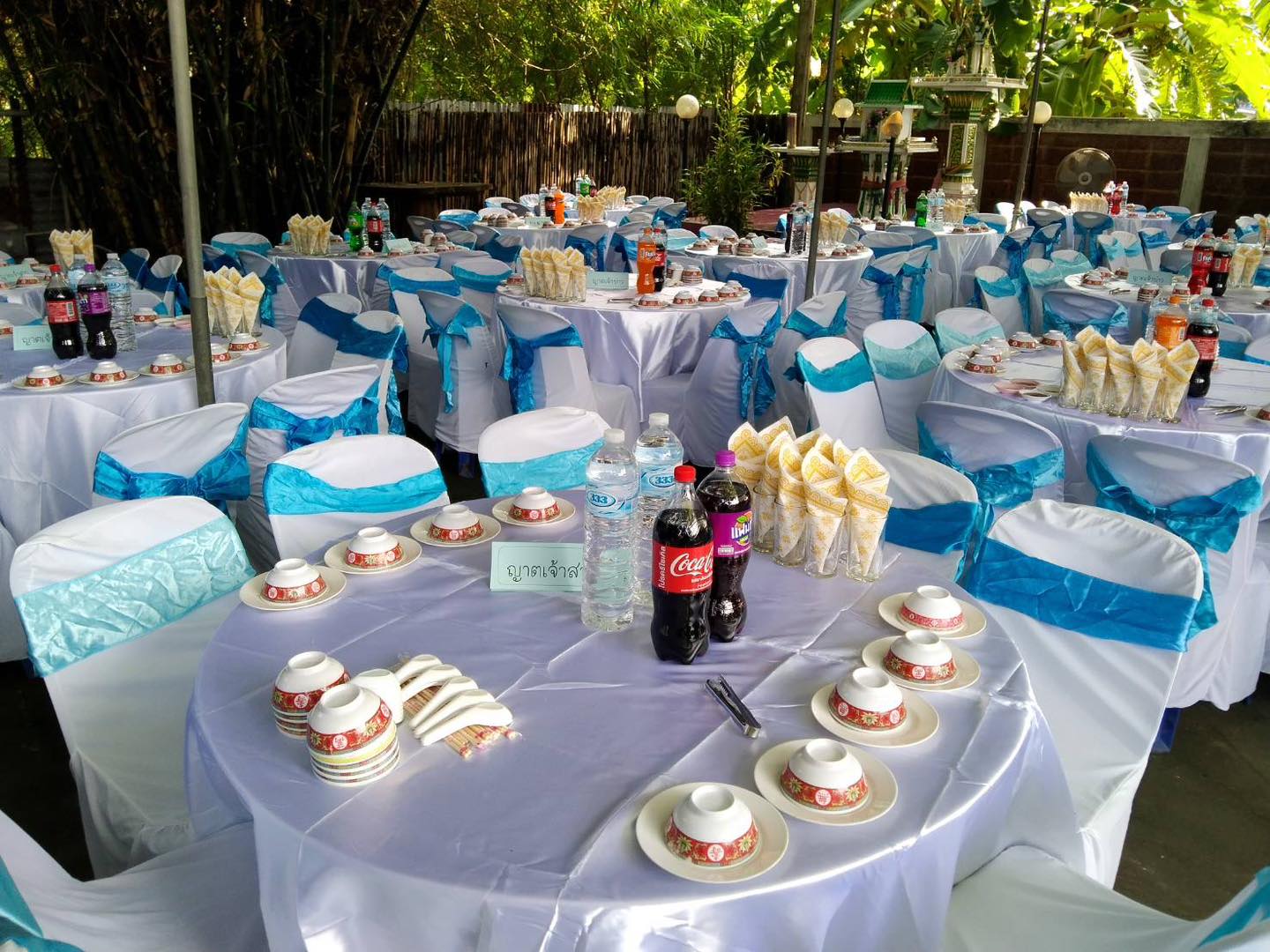 Venue setup