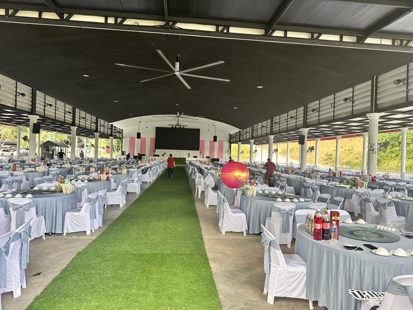 Interior venue