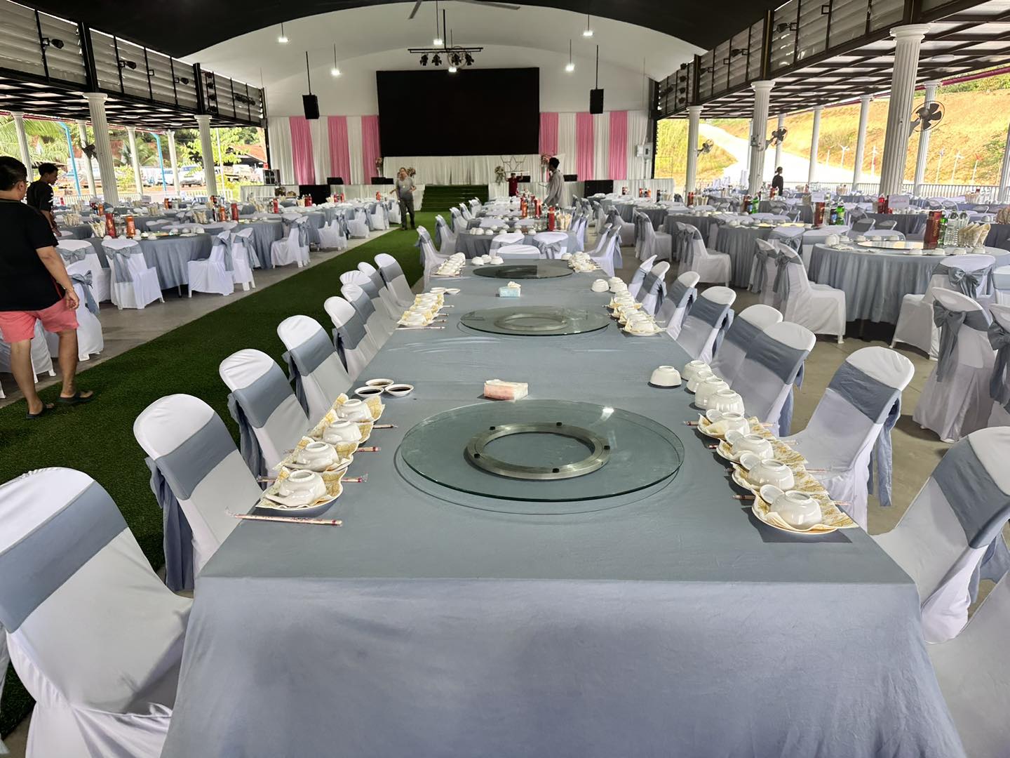 Venue setup